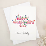 Personalized Happy Valentine's Day Card - XOXOKristen