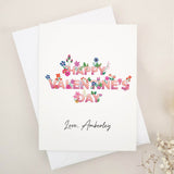 Personalized Happy Valentine's Day Card - XOXOKristen