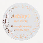 Personalized Hen Party Clear Stickers - XOXOKristen