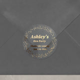 Personalized Hen Party Clear Stickers - XOXOKristen