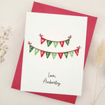 Personalized Merry Christmas Card - XOXOKristen