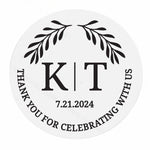 Personalized Thank you Wedding Labels - XOXOKristen