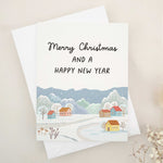 Picturesque Merry Christmas and Happy New Year Card - XOXOKristen