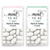 Pink and Mint Tic Tac Wedding Mint to be Stickers - XOXOKristen