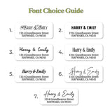 Return Address Label Stickers - XOXOKristen
