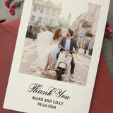 Romantic Wedding Thank You Cards with Photo - XOXOKristen