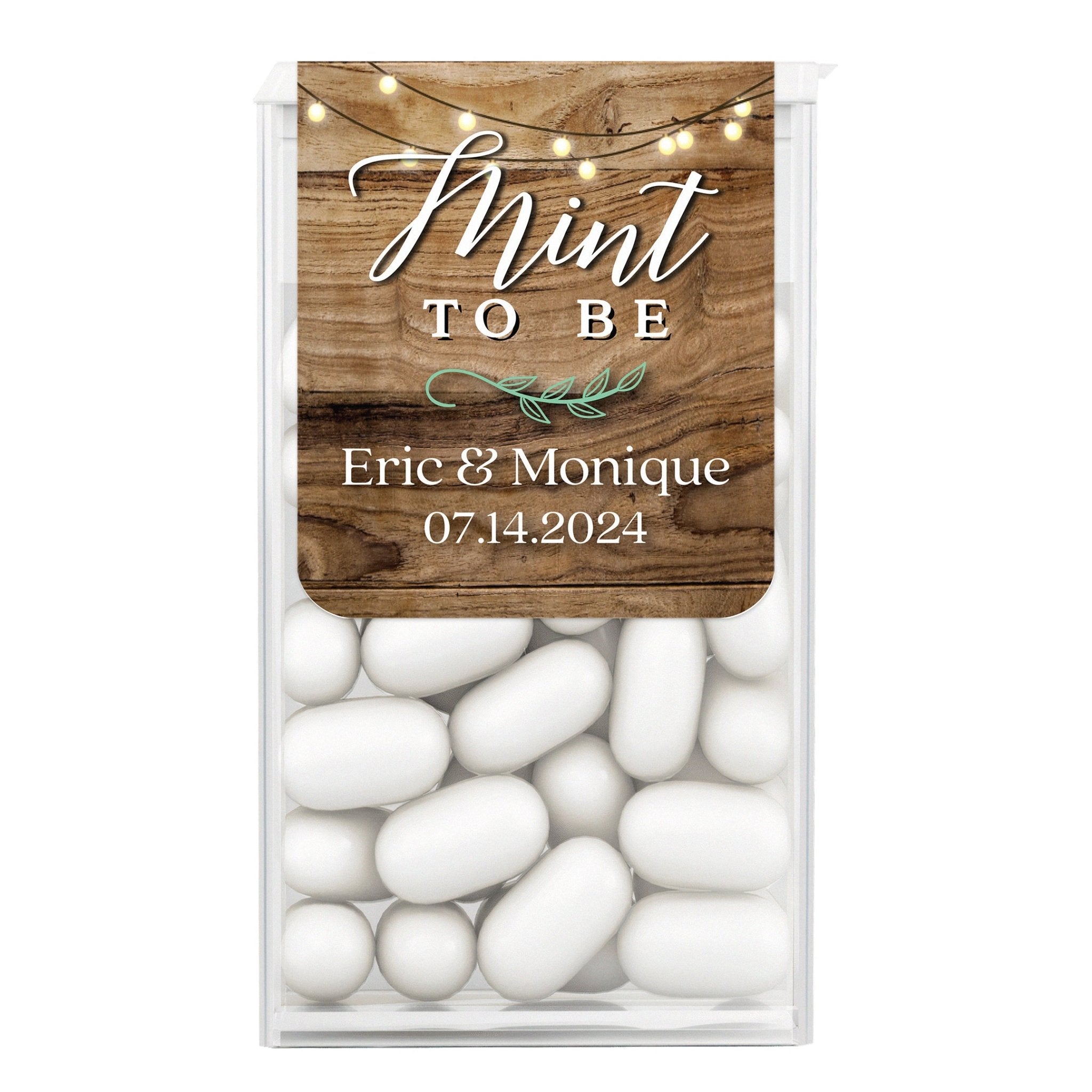Rustic Wooden Labels for Tic Tac Mints - XOXOKristen