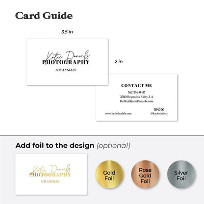 Simple Business Card - XOXOKristen