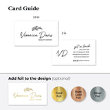 Simple Floral Business Card - XOXOKristen