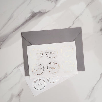 Thank you for celebrating Favor Stickers - XOXOKristen