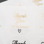 Thank you for Your Purchase Stickers - XOXOKristen