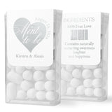 Tic Tac Stickers for Wedding Favors with Gold Foiled Calligraphy - XOXOKristen