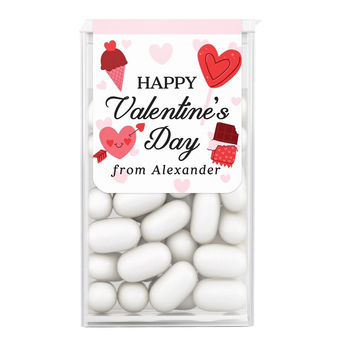 Valentine's Day Stickers for Tic Tacs - XOXOKristen