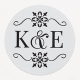 Wedding Stickers for Favors with Monograms - XOXOKristen