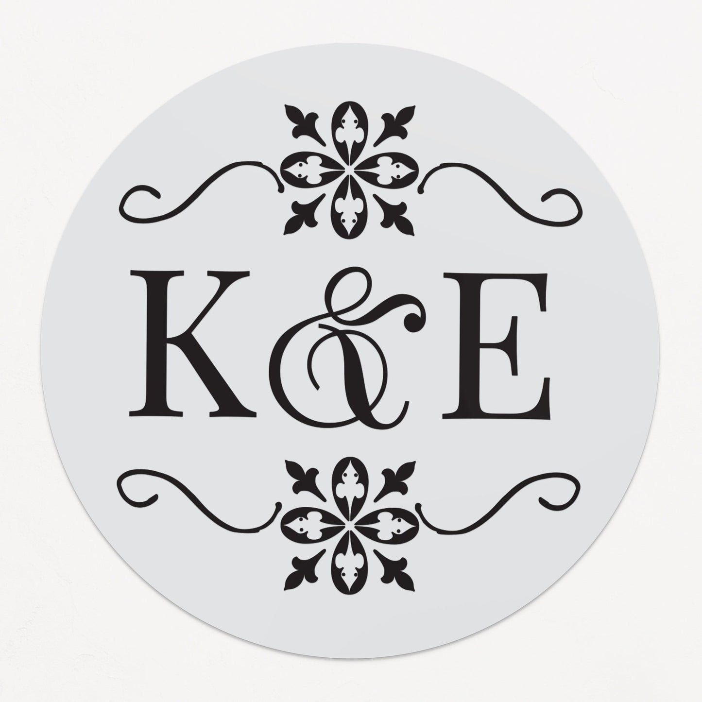 Wedding Stickers for Favors with Monograms - XOXOKristen
