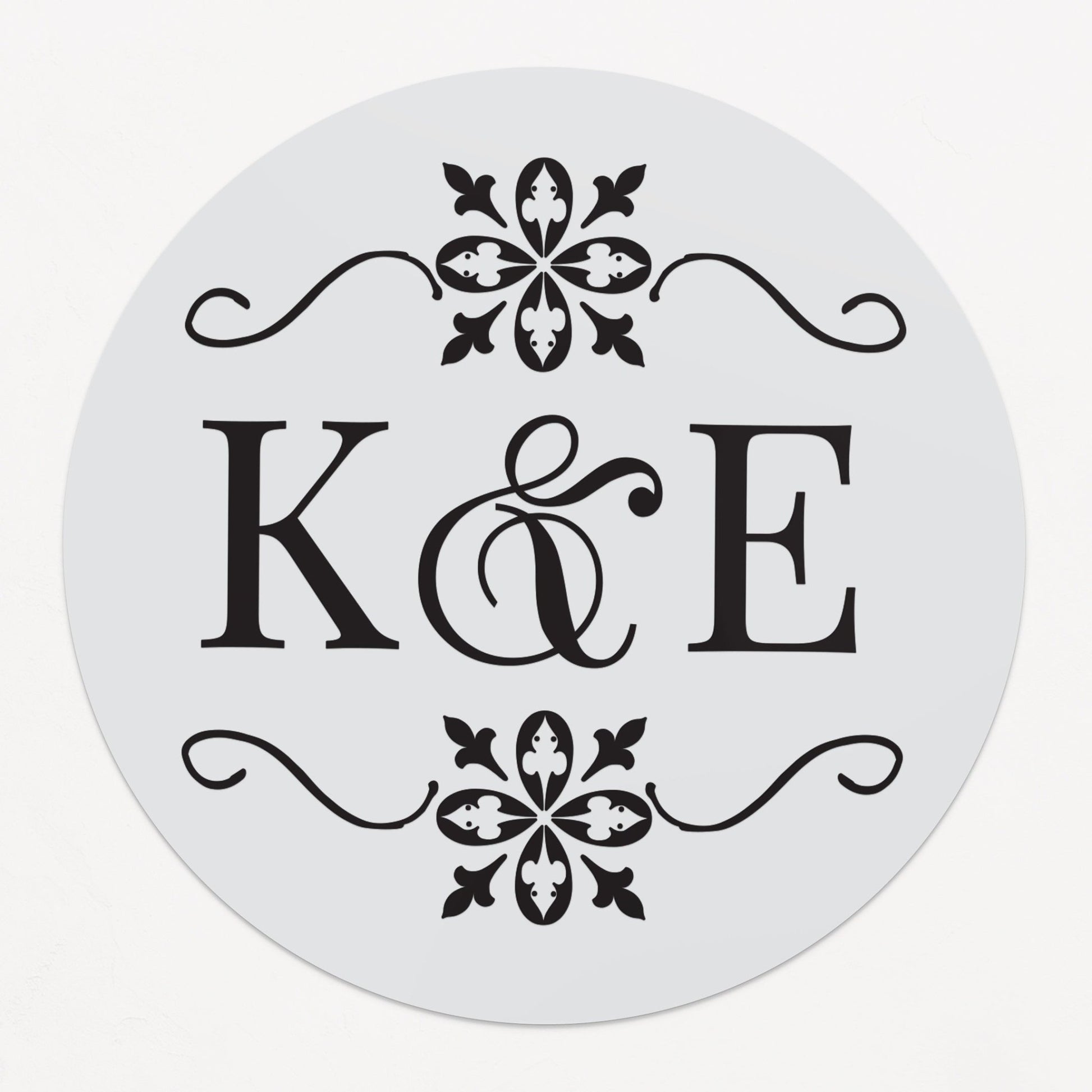 Wedding Stickers for Favors with Monograms - XOXOKristen