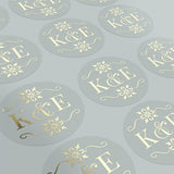 Wedding Stickers for Favors with Monograms - XOXOKristen