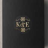 Wedding Stickers for Favors with Monograms - XOXOKristen