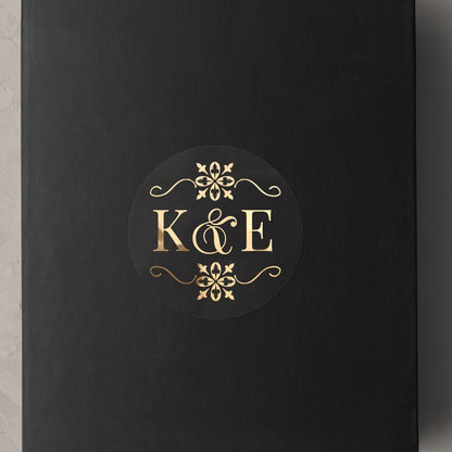 Wedding Stickers for Favors with Monograms - XOXOKristen