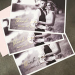 Wedding Thank you card with Custom Photo - XOXOKristen
