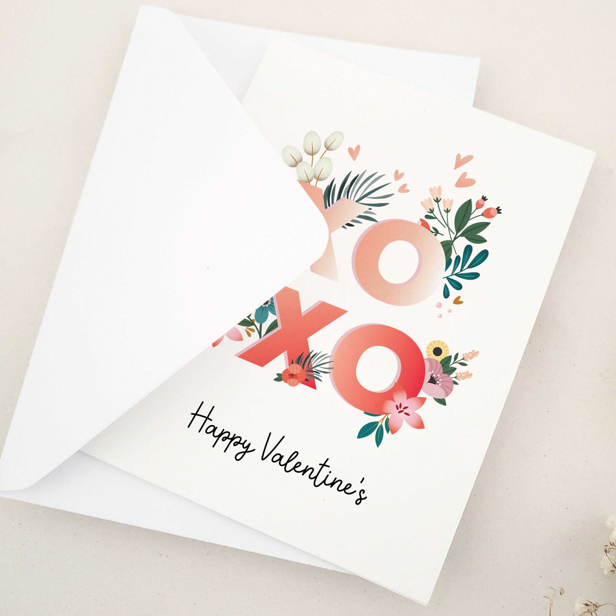 XOXO Valentine's Day Card - XOXOKristen