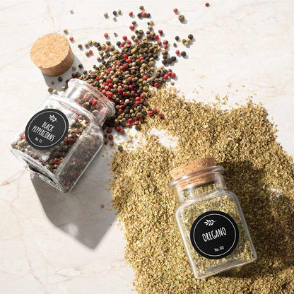 Set of Spice Jar Labels