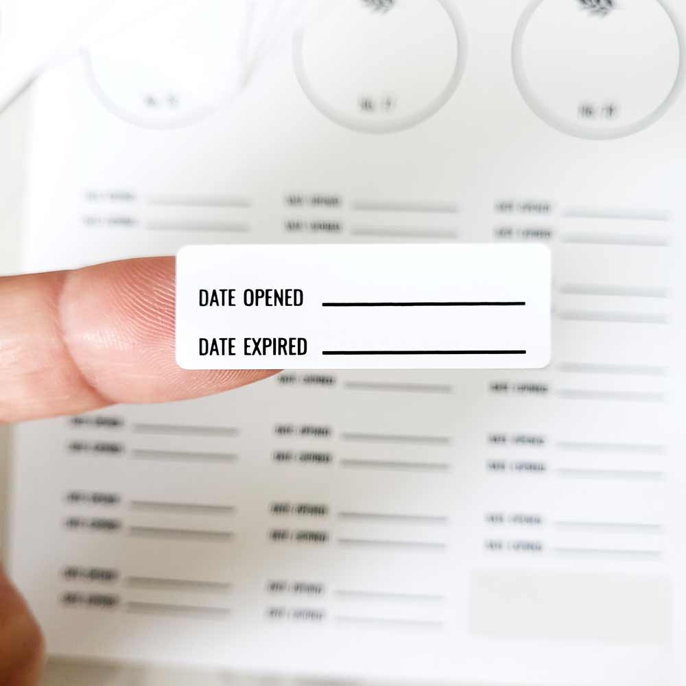 Set of Spice Jar Labels