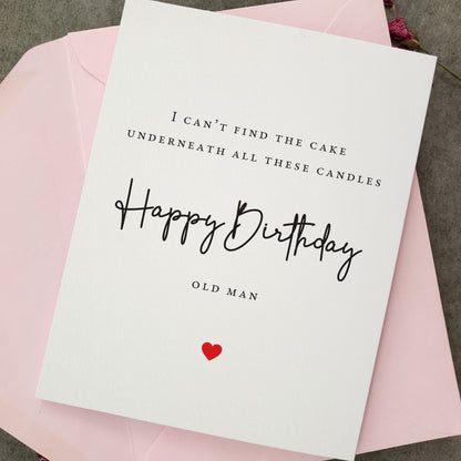 happy birthday old man card - XOXOKristen