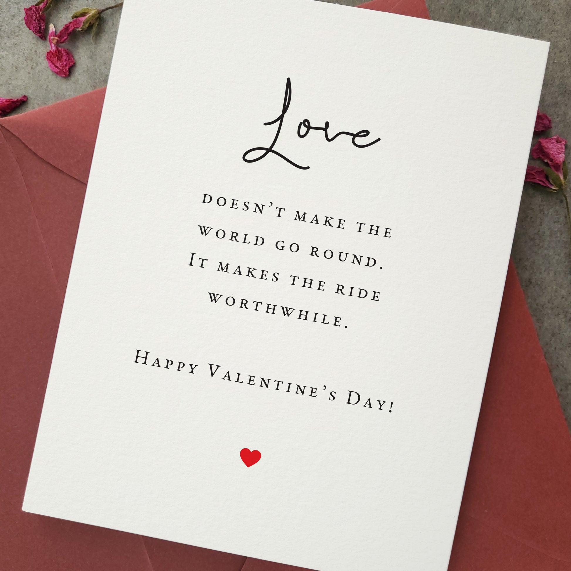 romantic valentine's day card for husband - XOXOKristen
