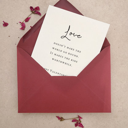 romantic valentine's day card for husband - XOXOKristen
