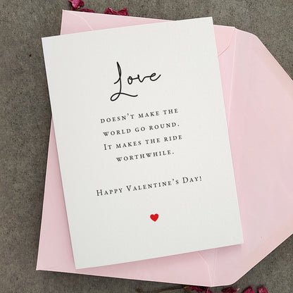 romantic valentine's day card for husband - XOXOKristen
