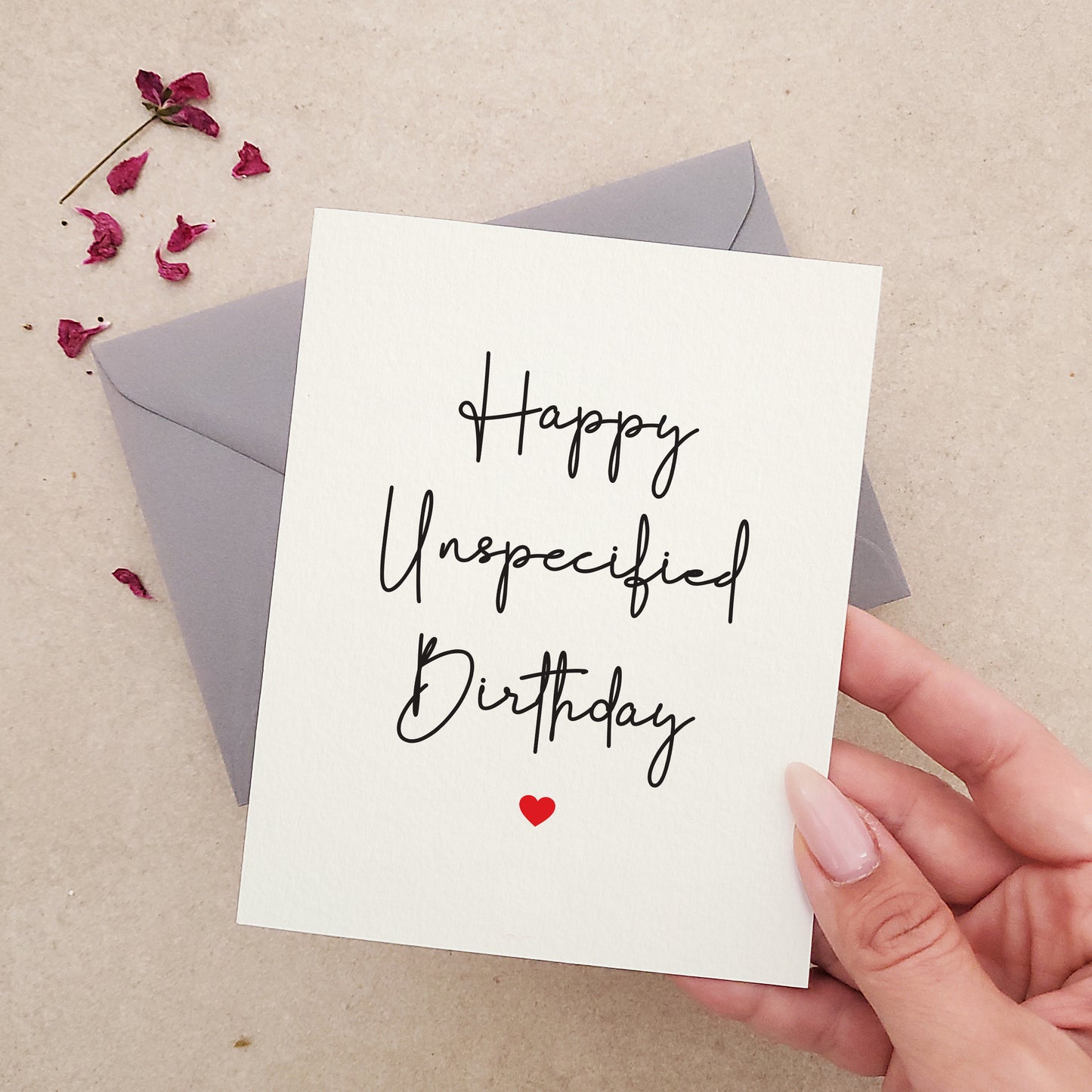 happy unspecified birthday cards - XOXOKristen