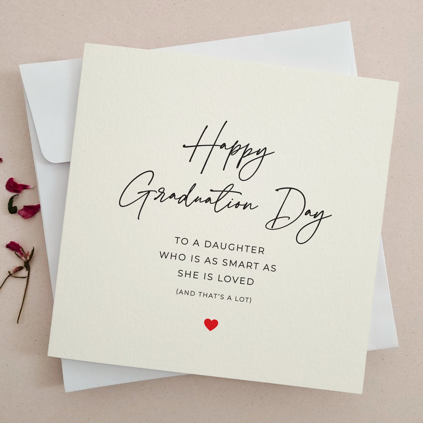 happy graduation day card for a daughter -  XOXOKristen