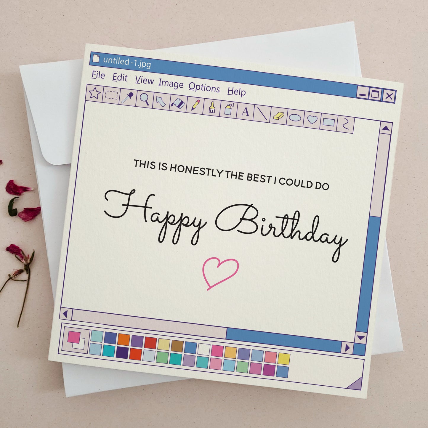 funny happy birthday card - XOXOKristen