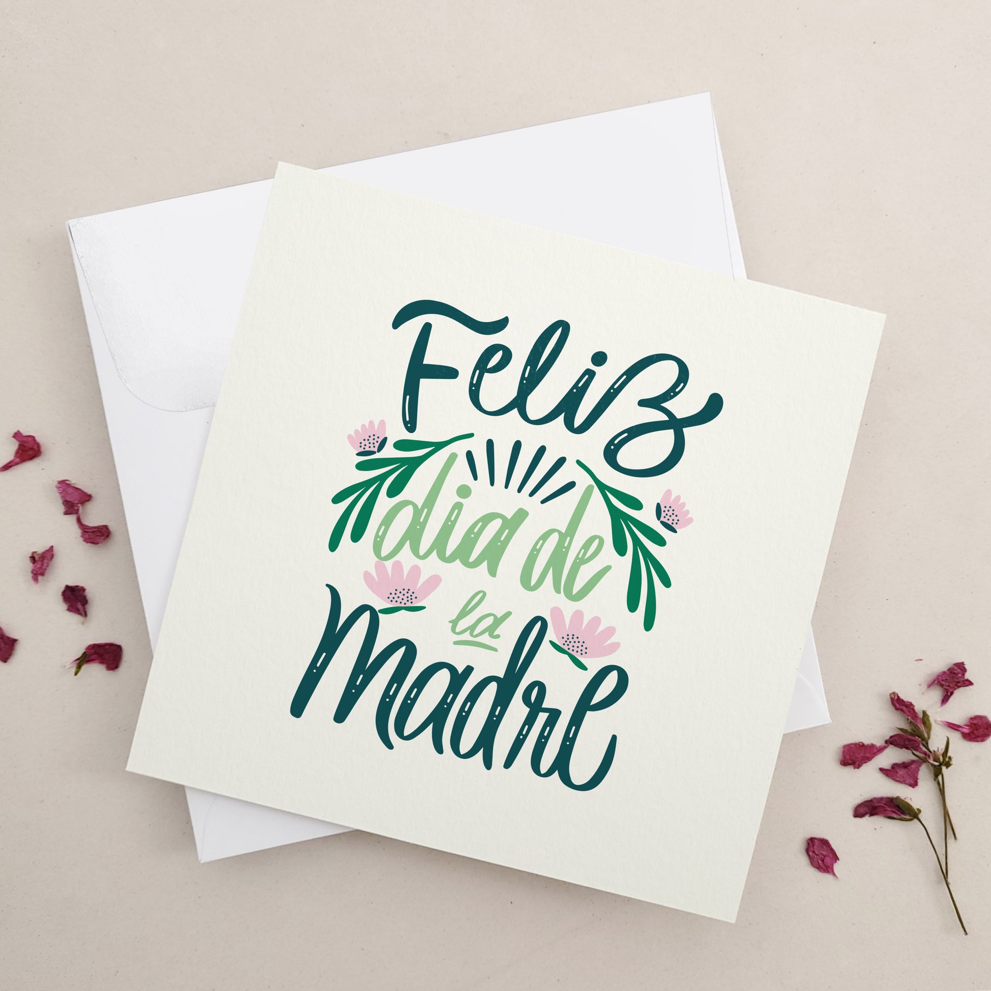 feliz dia de la madre mother's day greeting card in spanish -  XOXOKristen