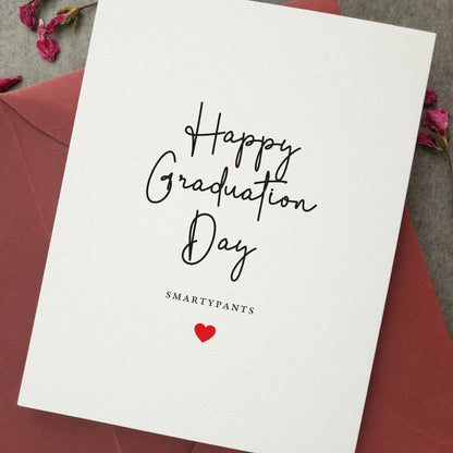 happy graduation day smartypants greeting card - XOXOKristen