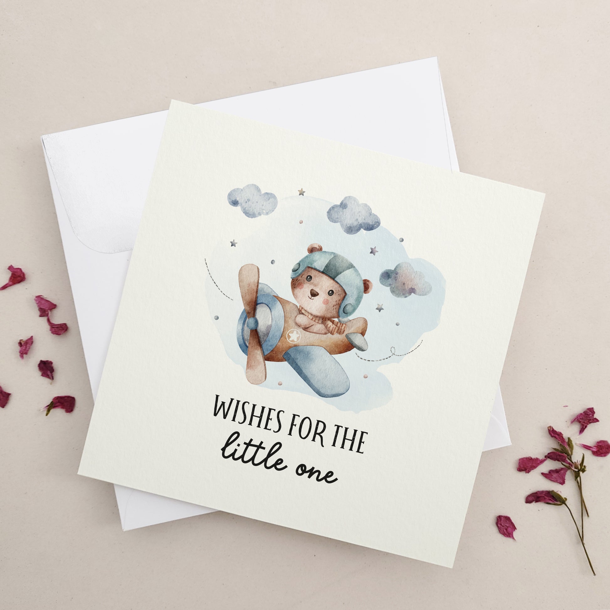 wishes for the little one card to congratulate on a new baby  - XOXOKristen