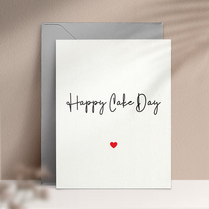happy cake day birthday card - XOXOKristen