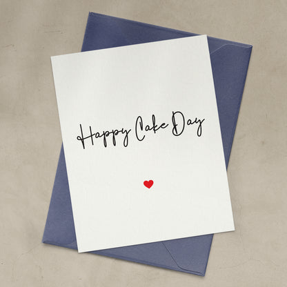 happy cake day birthday card - XOXOKristen