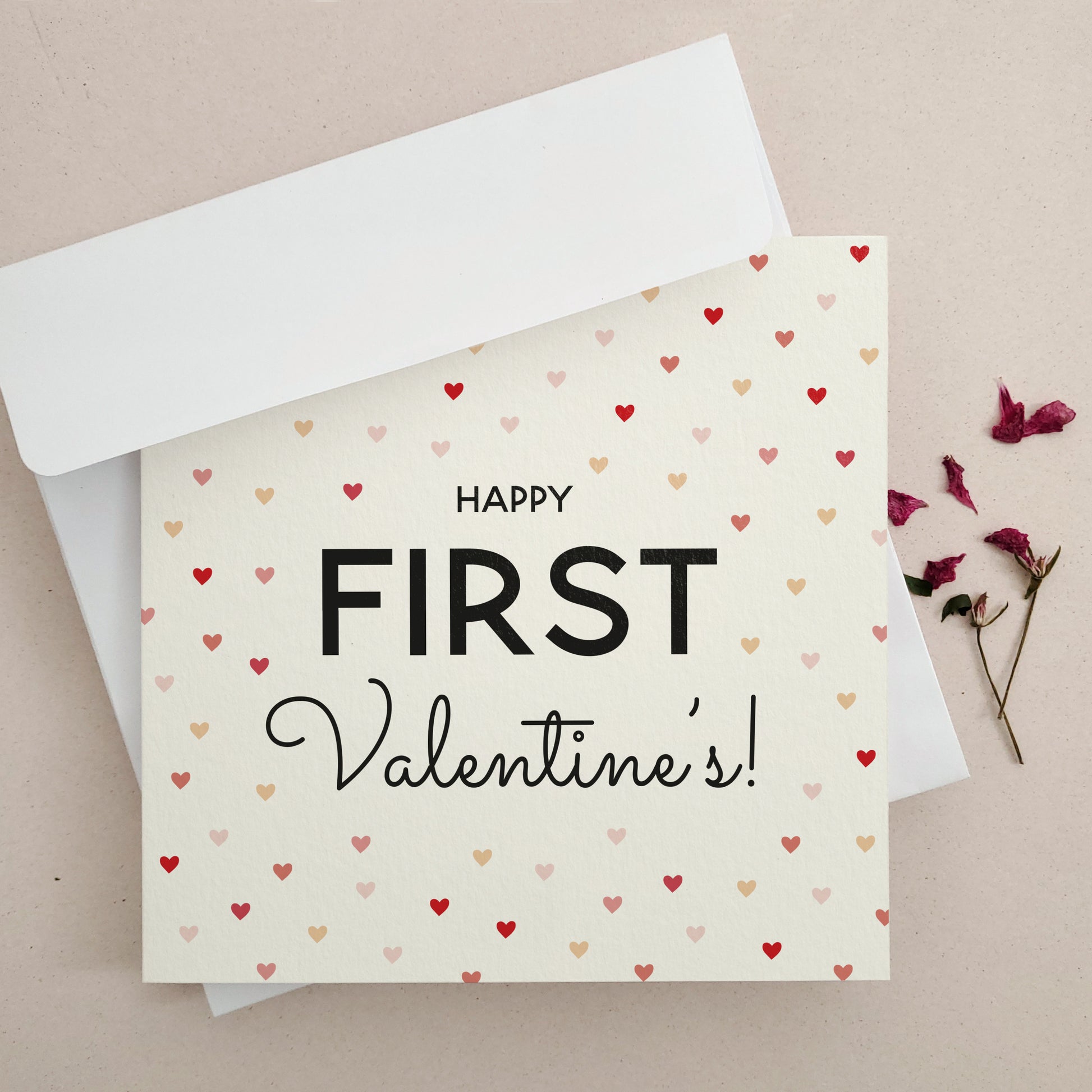 happy first valentines day card - XOXOKristen