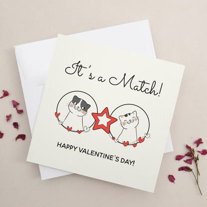 it's a match valentines day card - XOXOKristen