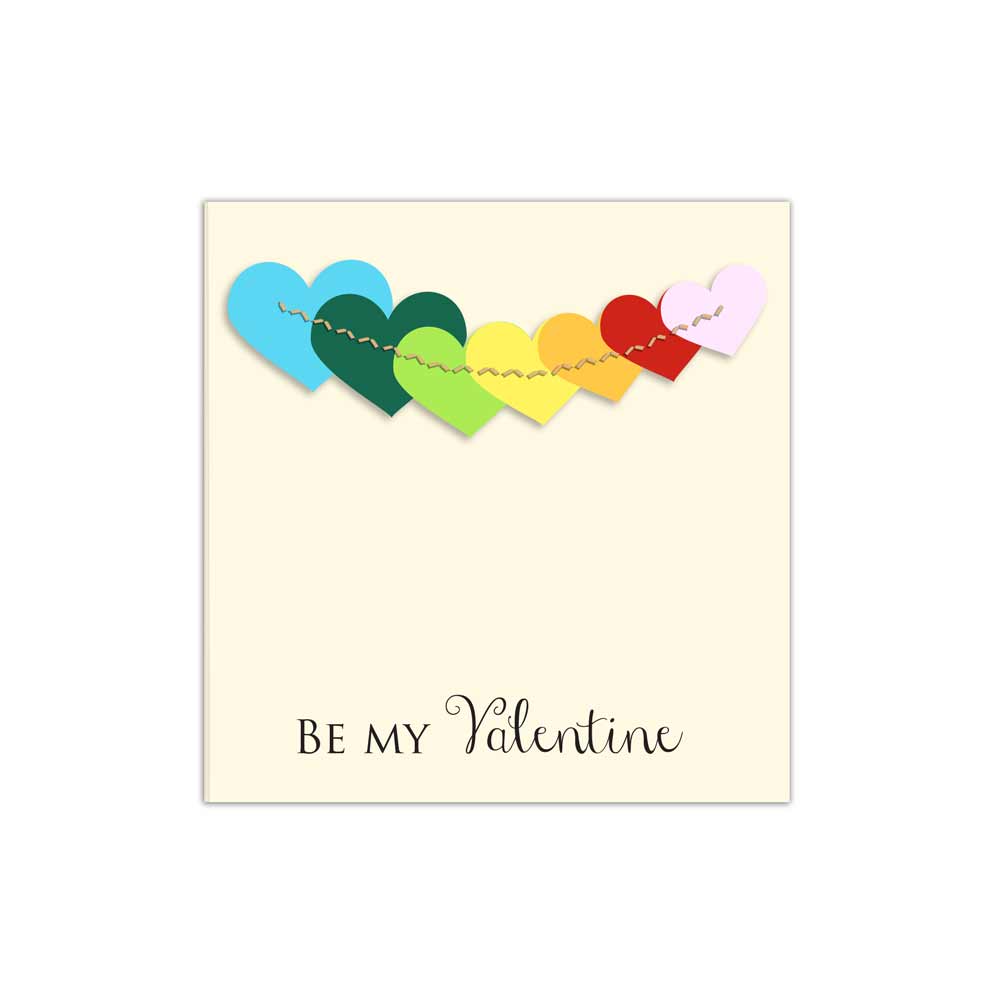 Set of 12 personalized valentine's day cards  - XOXOKristen