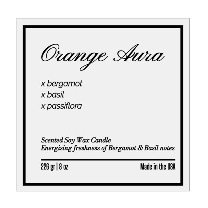personalized candle labels - XOXOKristen