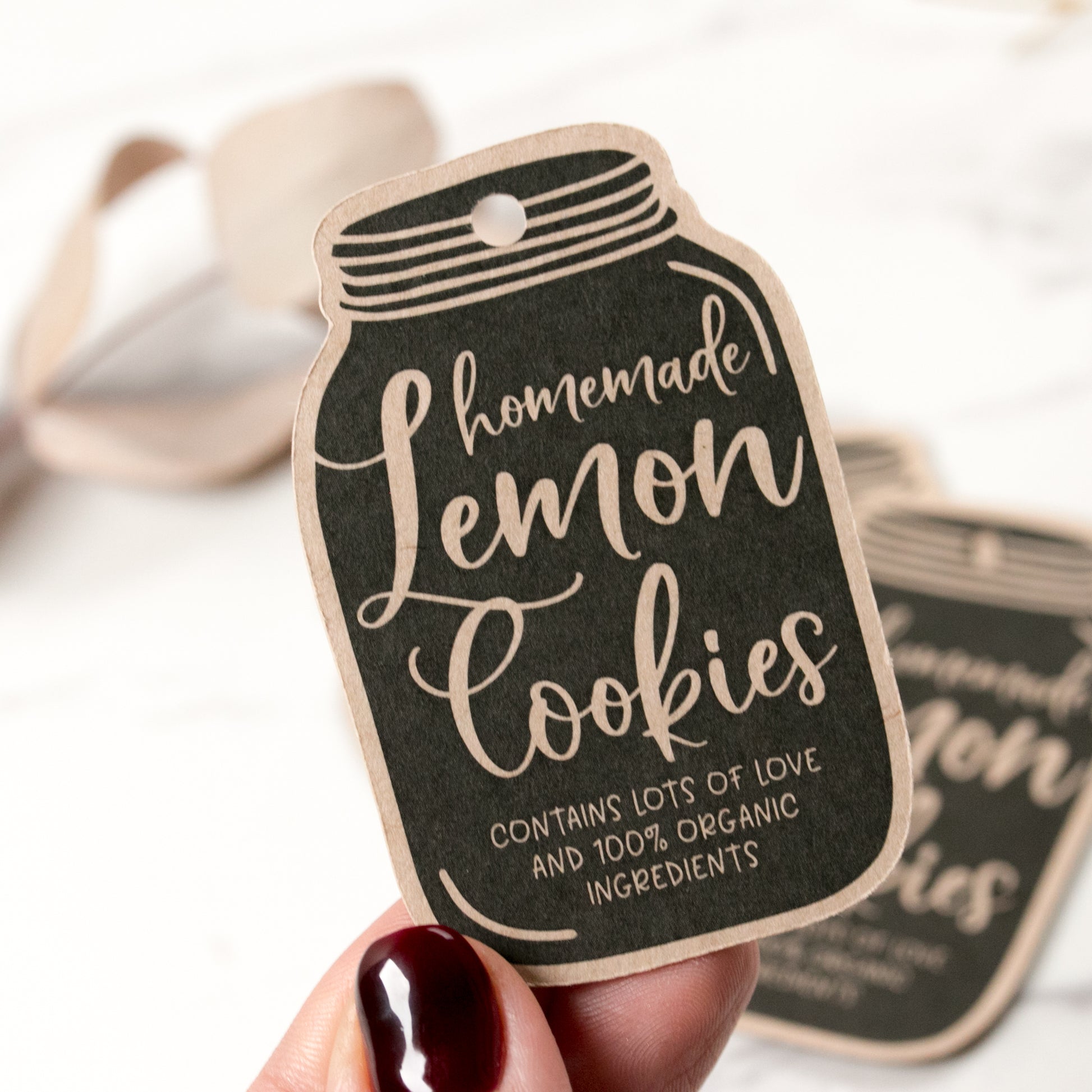 custom kraft handmade tags -  xoxokristen 