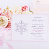 Winter Wonderland Birthday Invitation 