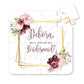 Burgundy Floral Bridesmaid Proposal Puzzle - XOXOKristen