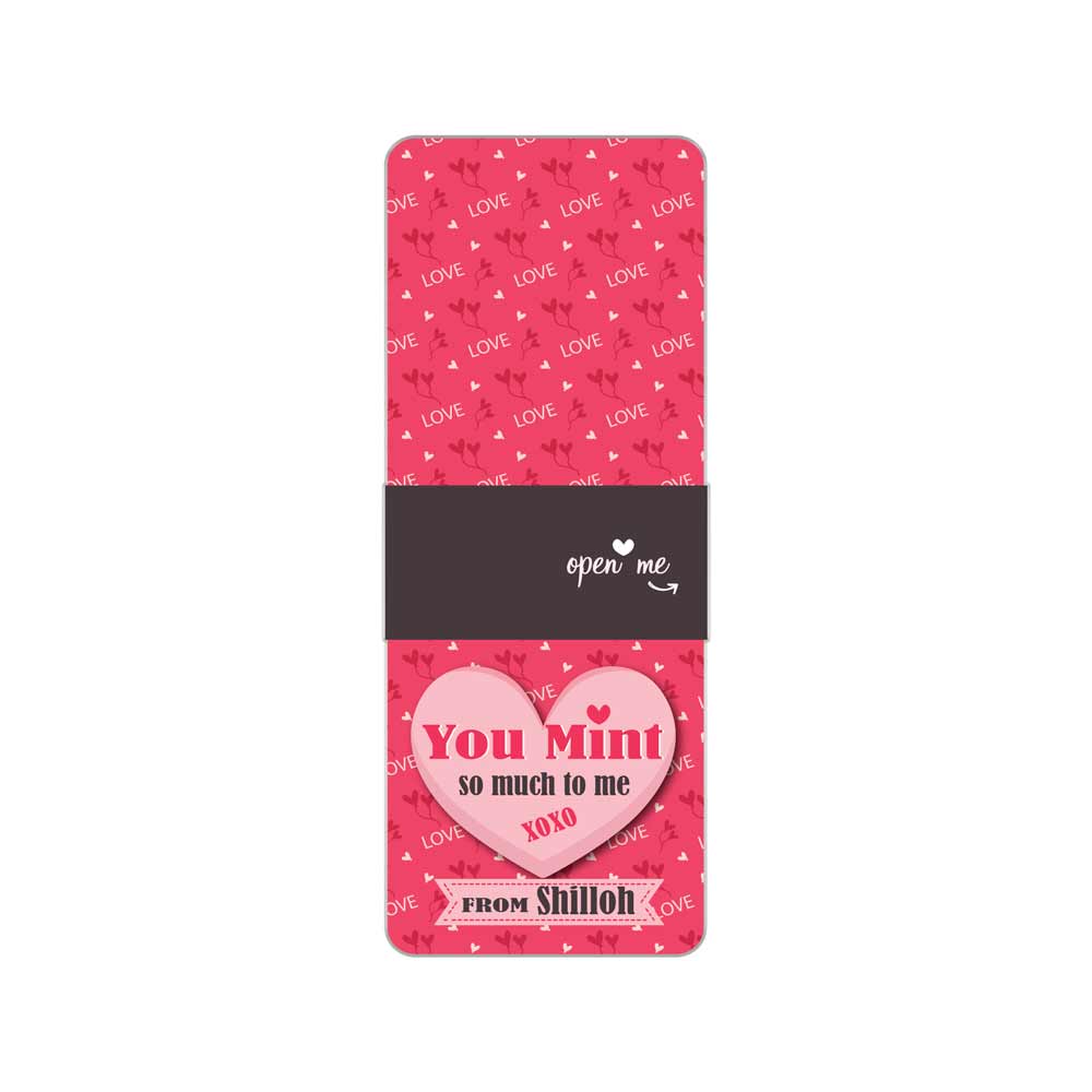 Custom You mint so much to me valentines day tic tac label - XOXOKristen
