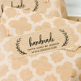 Kraft Handmade with Love Labels - XOXOKristen