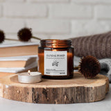 Kraft Square Candle Label - XOXOKristen