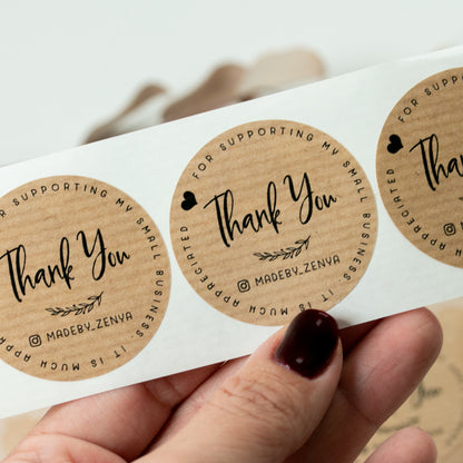 Thank you for supporting my small business stickers- XOXOKristen 